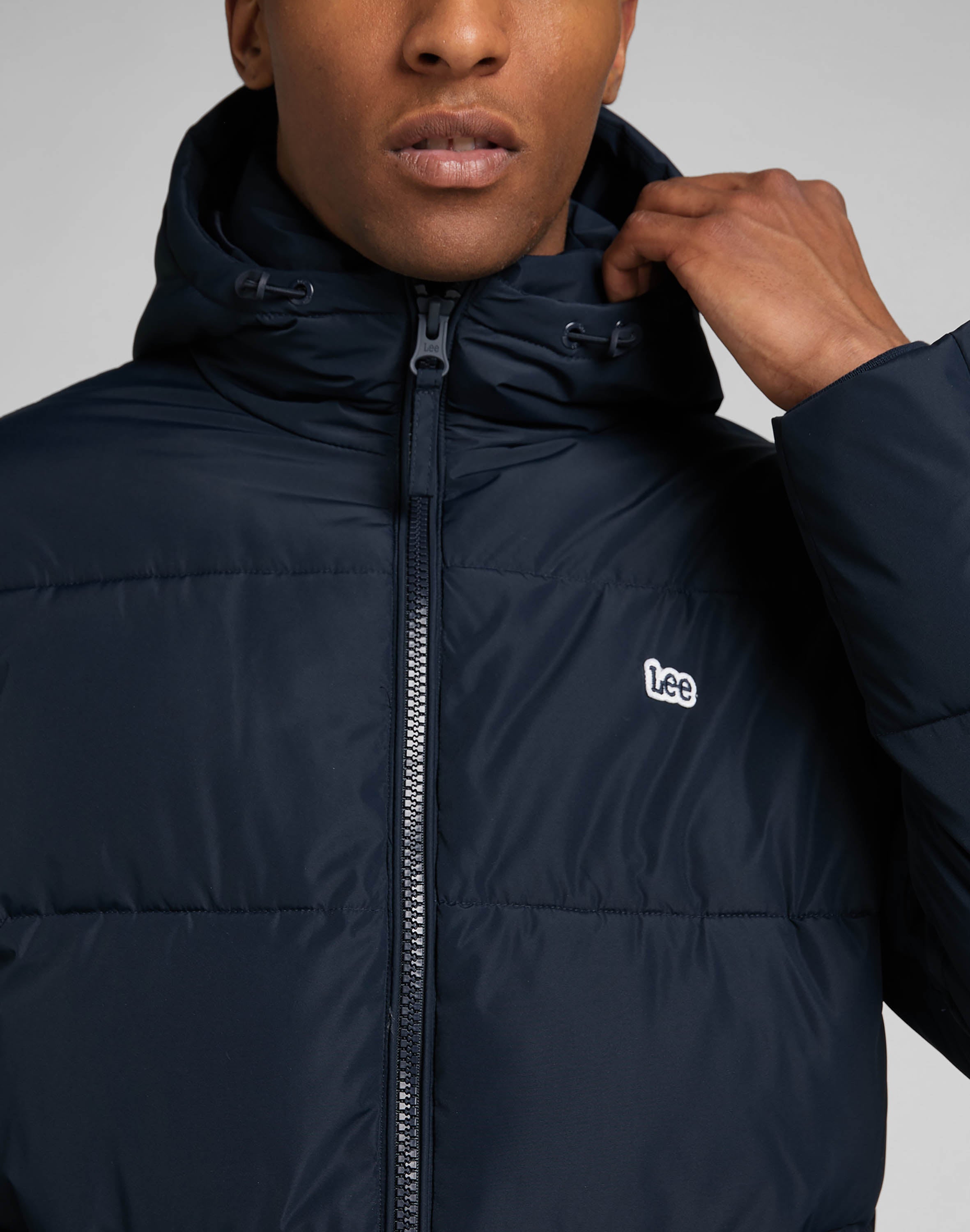 Puffer Jacket in Sky Captain Jackets Lee   