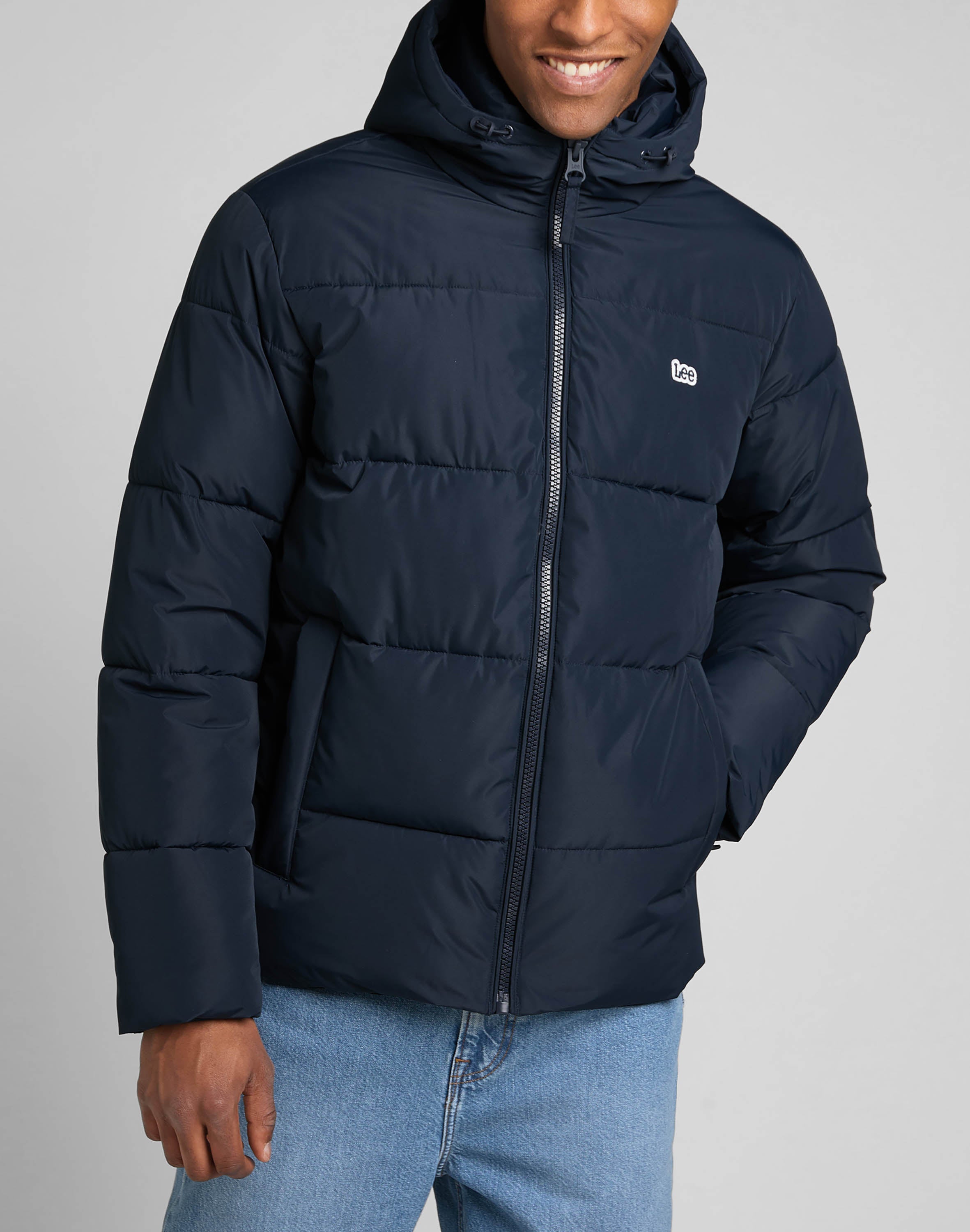 Puffer Jacket in Sky Captain Jackets Lee   