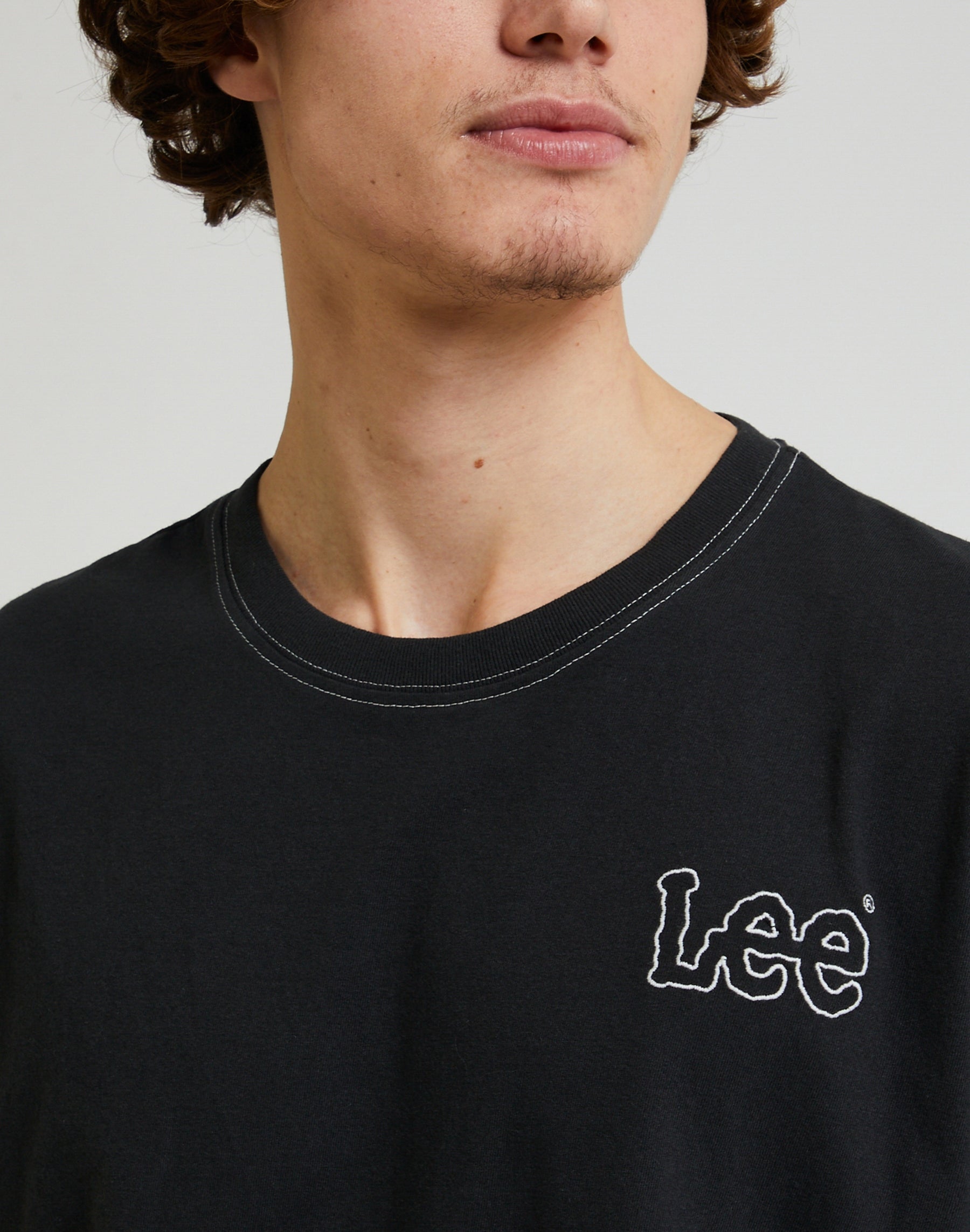 Loose Seasonal Tee in Washed Black T-Shirts Lee   