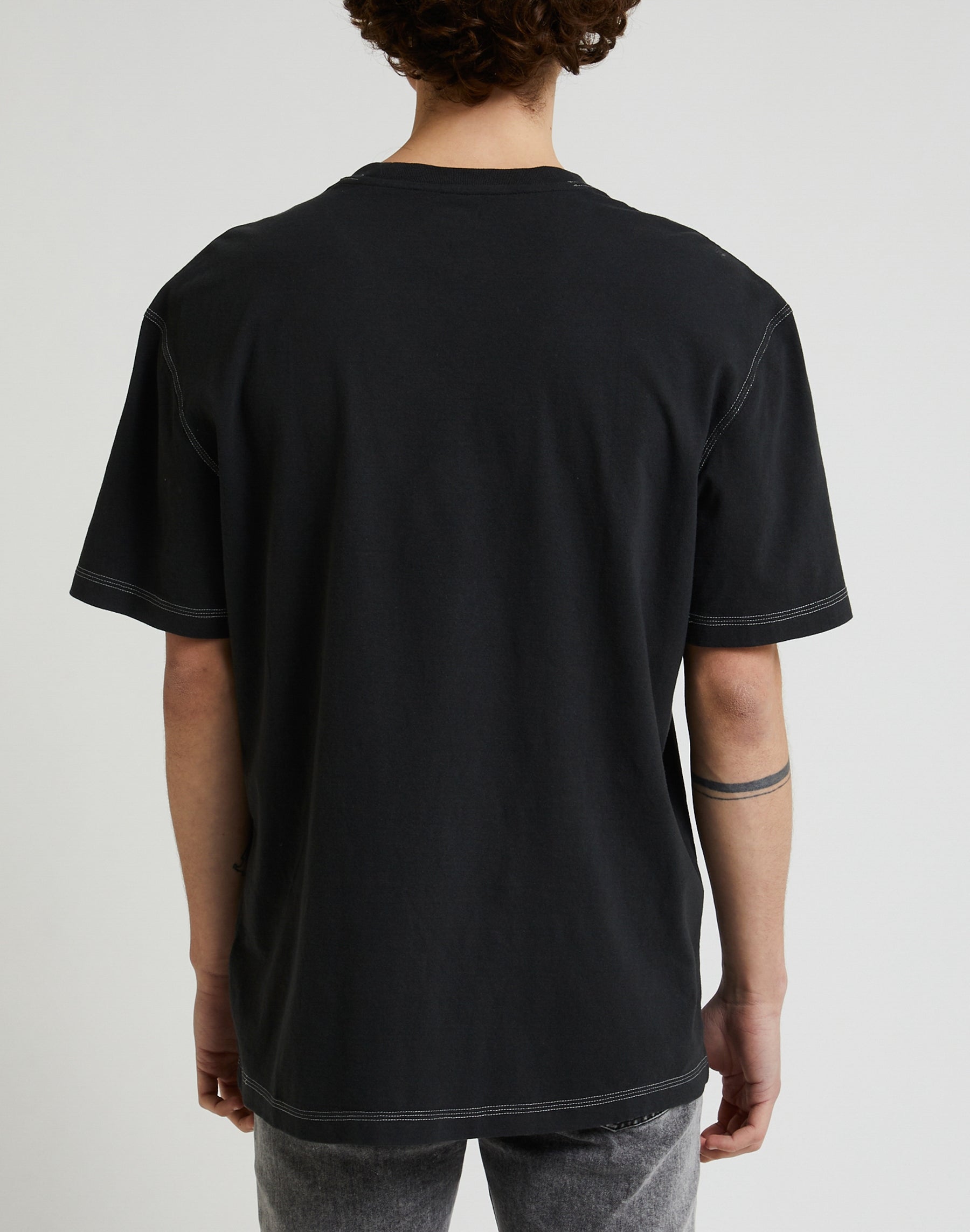 Loose Seasonal Tee in Washed Black T-Shirts Lee   