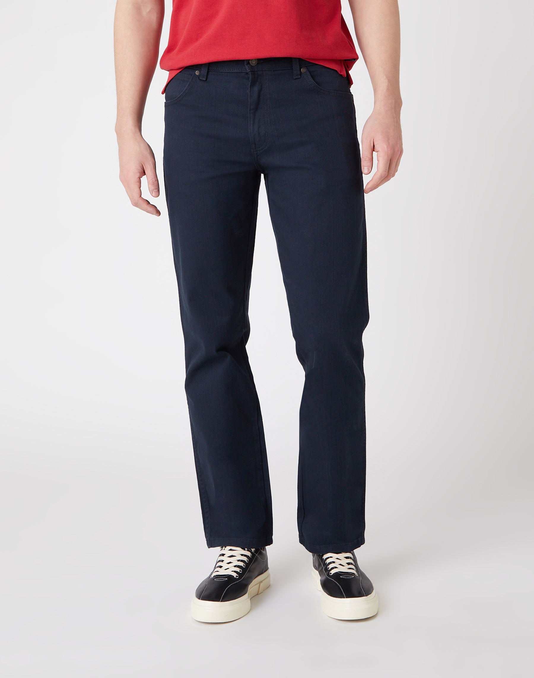 Regular Fit Low Stretch in Navy Pants Wrangler   