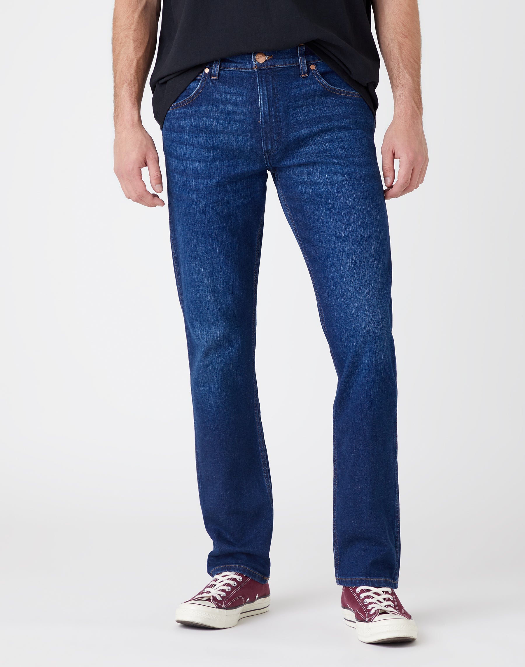 Greensboro Medium Stretch in The Bullseye Jeans Wrangler   