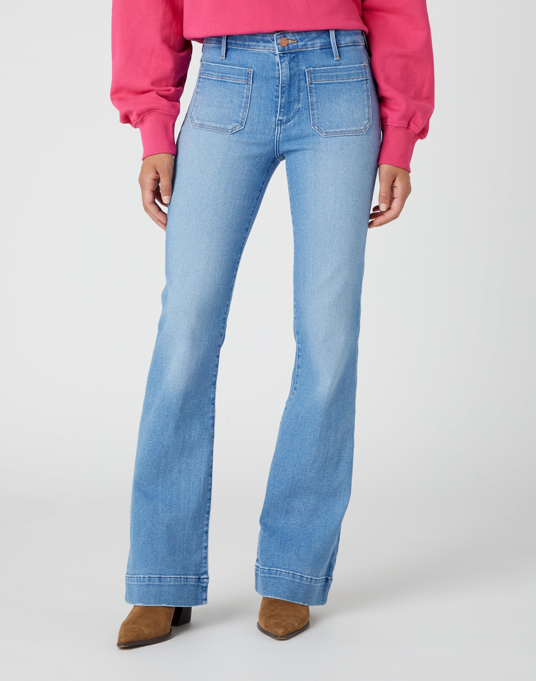 Flare in Hazel Jeans Wrangler   