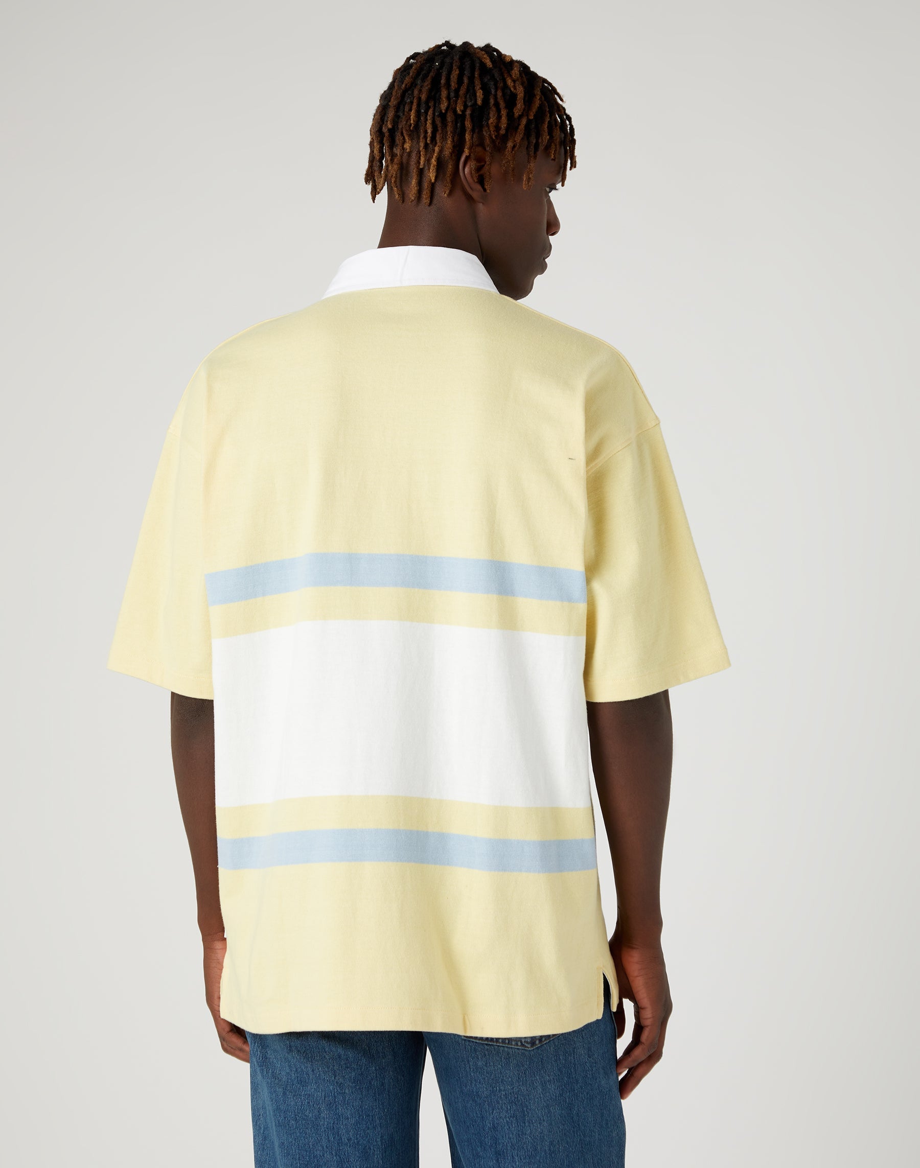 Rugby Polo Shirt in Pineapple Slice Polos Wrangler   