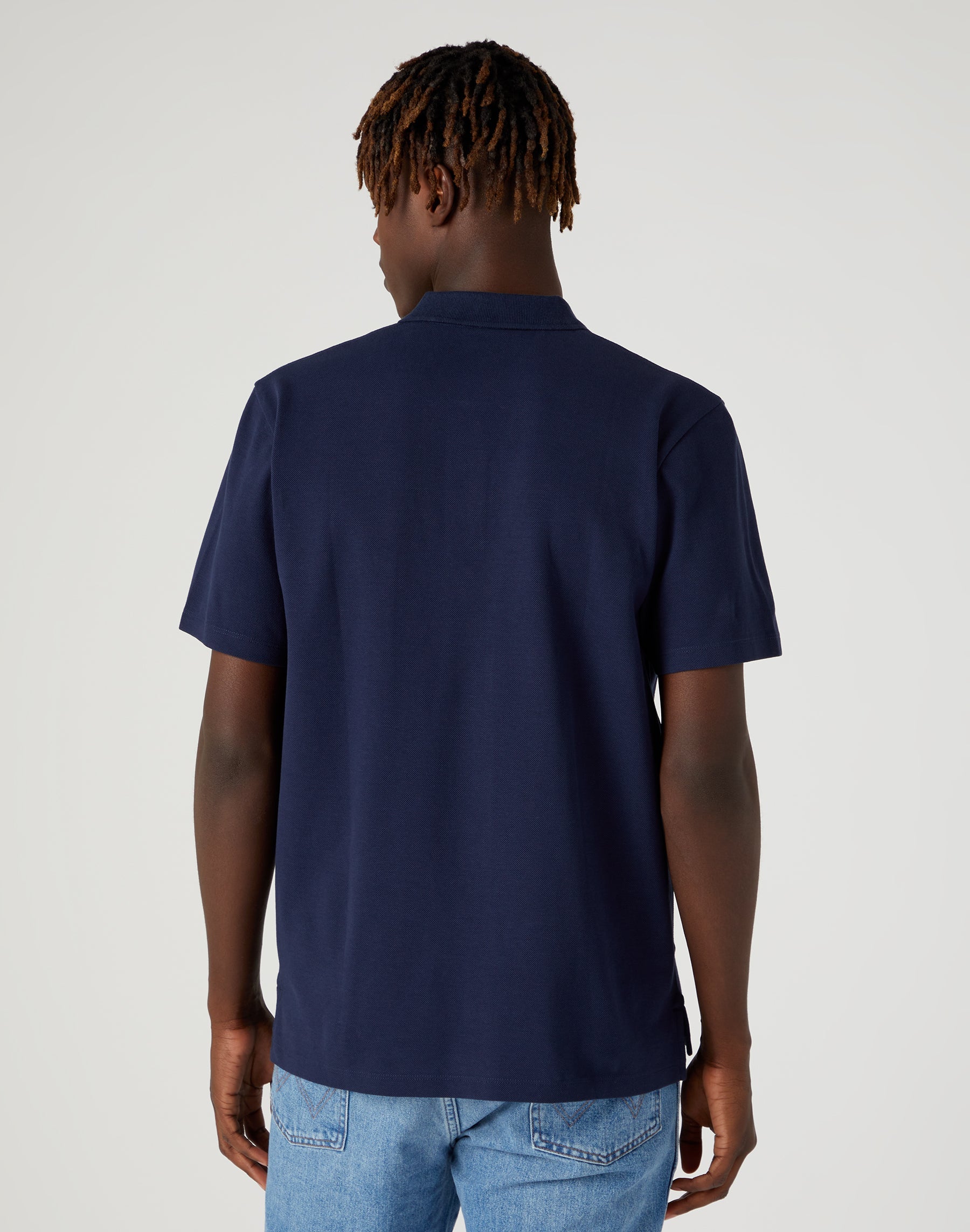 Polo shirt in navy polos Wrangler   