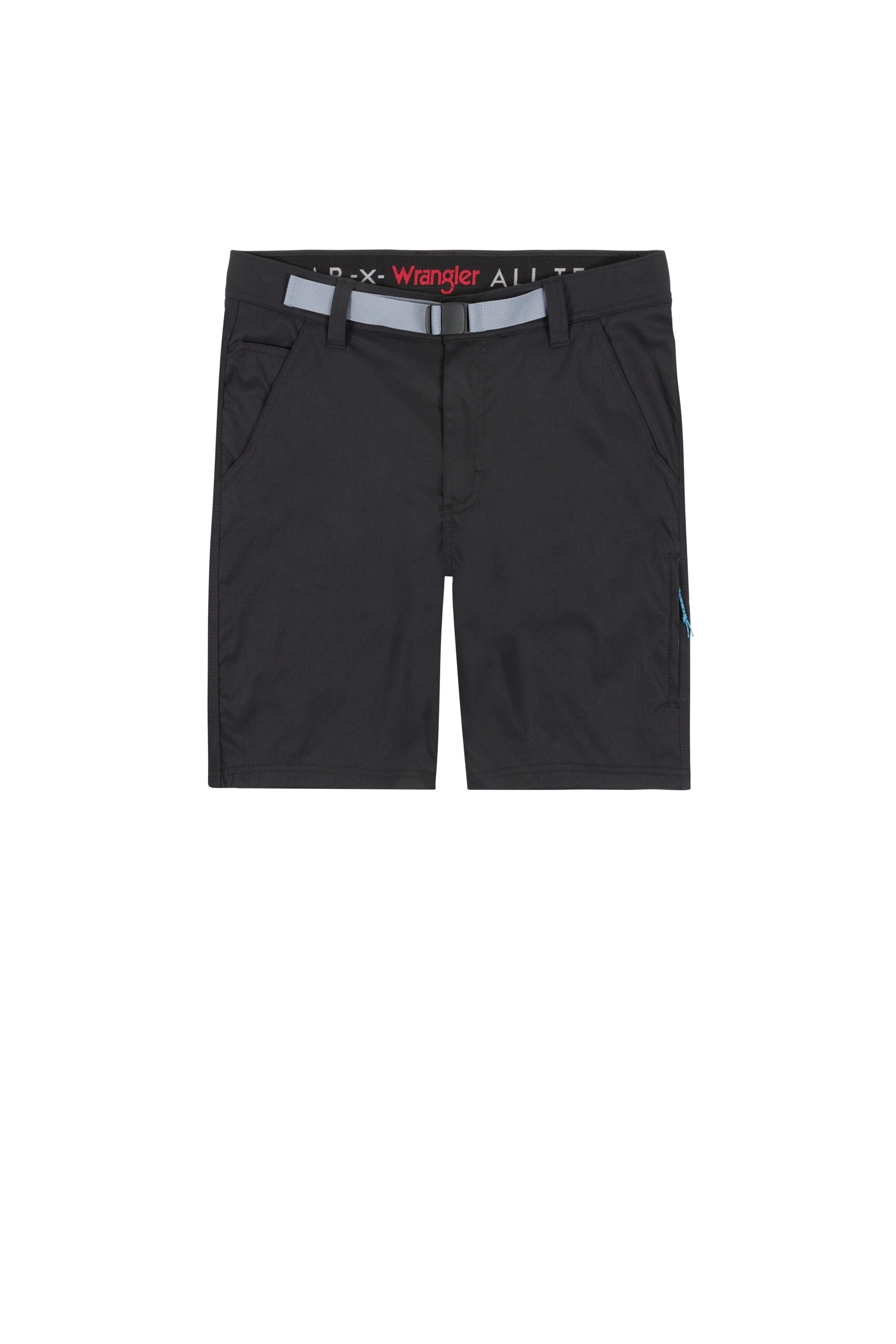 8Pkt Belted Short in Black Shorts Wrangler   