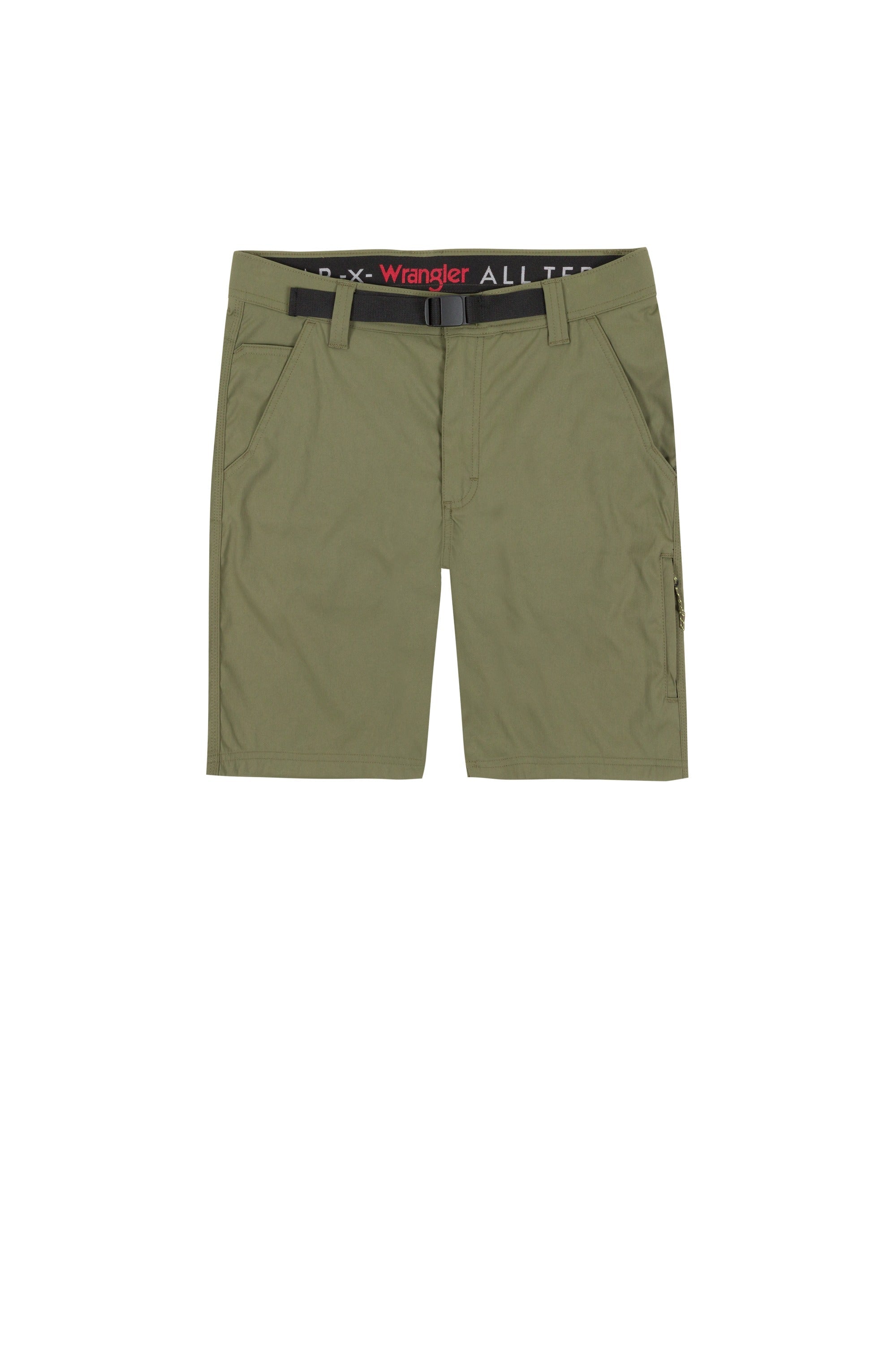 8Pct Belted Short in Dusty Olive Shorts Wrangler   