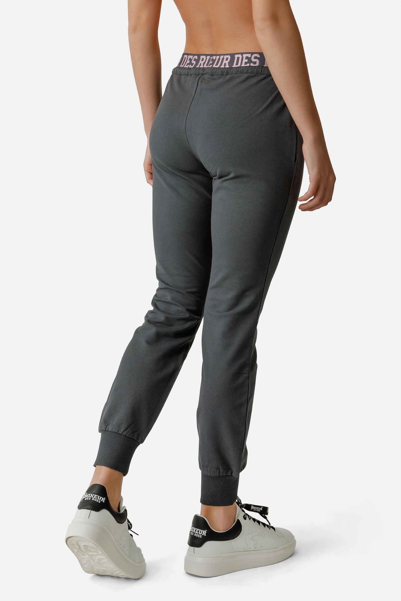 Logo Essential Pants in Anthracite Pants Boxeur des Rues   