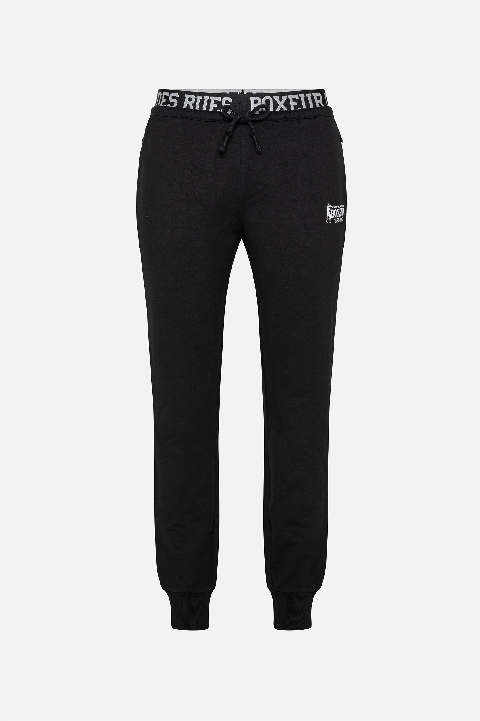 Logo Essential Pants in Black Pants Boxeur des Rues   