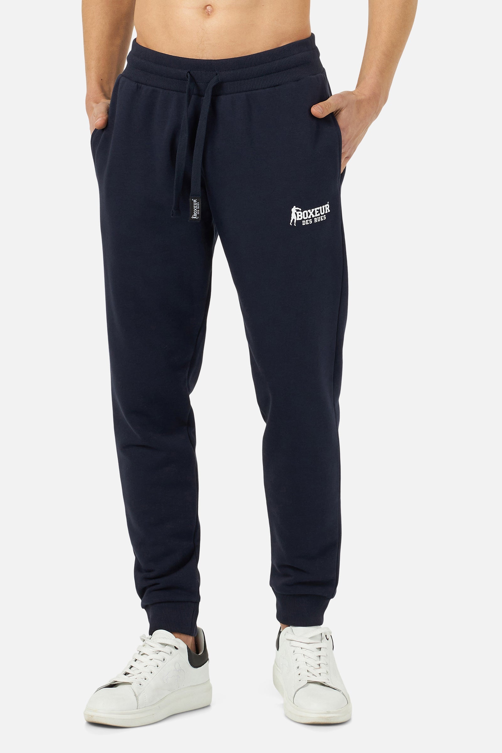 Man Long Pant in Navy Pants Boxeur des Rues   