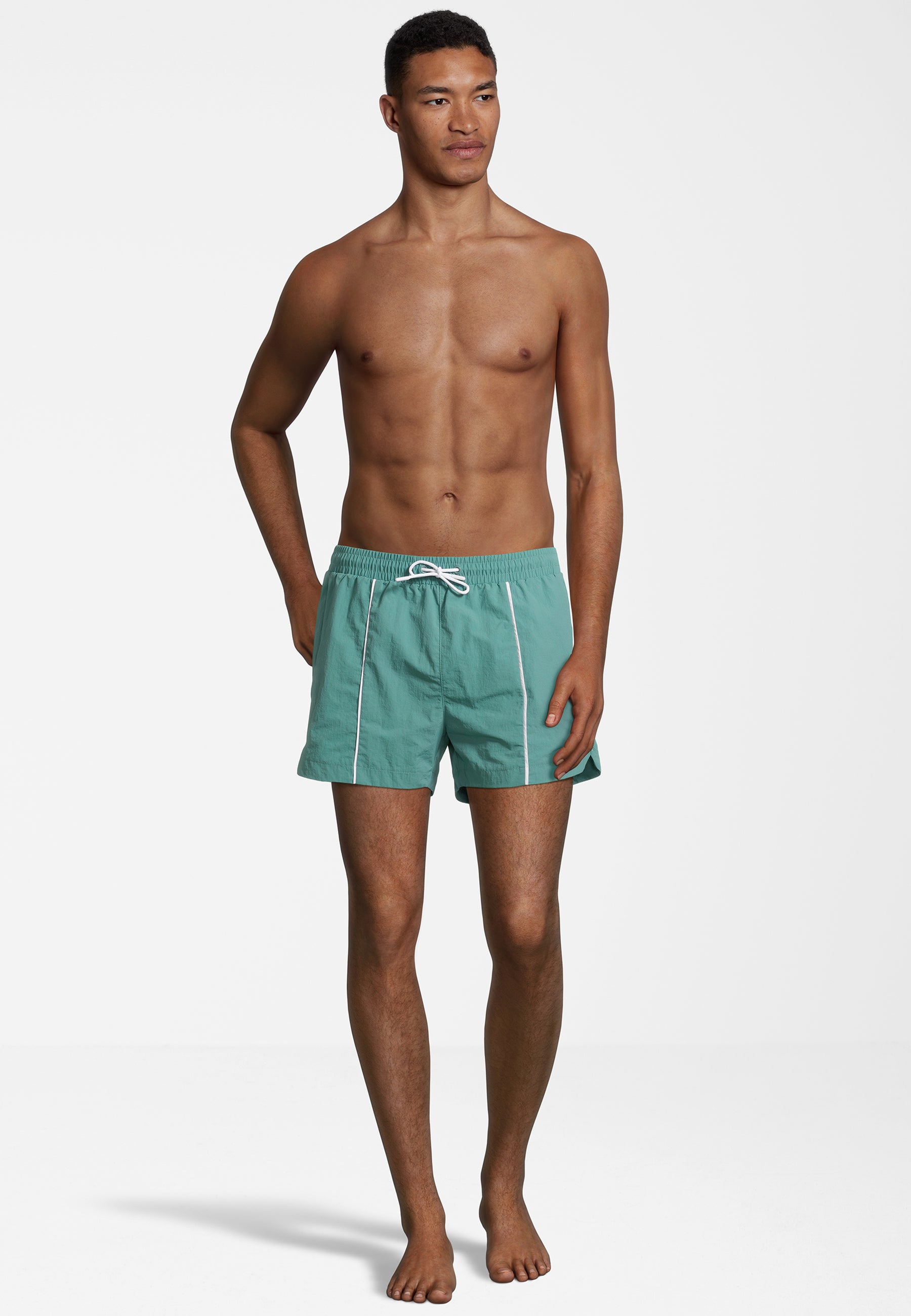 Sorrento Swim Shorts in Beryl Green Swim Shorts Fila   