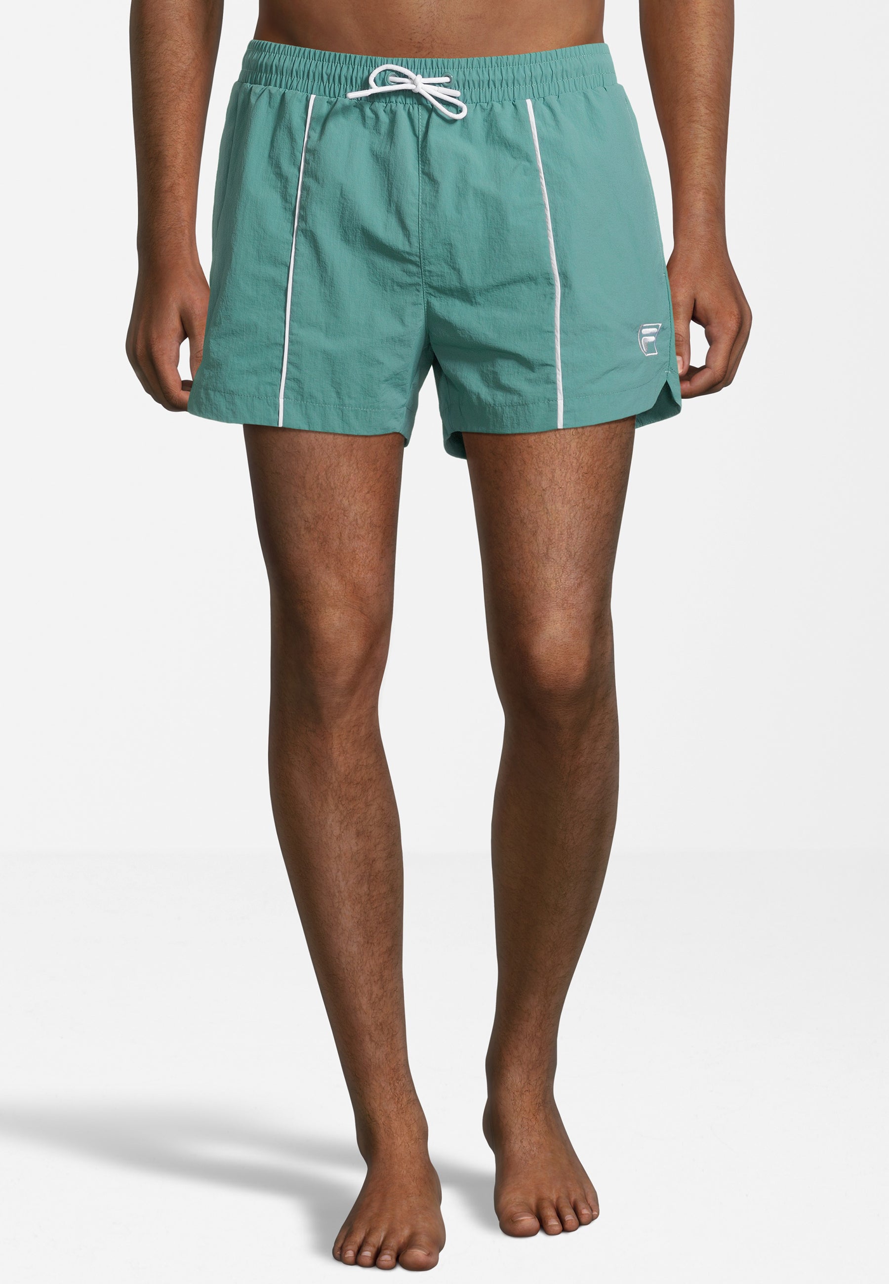 Sorrento Swim Shorts in Beryl Green Swim Shorts Fila   