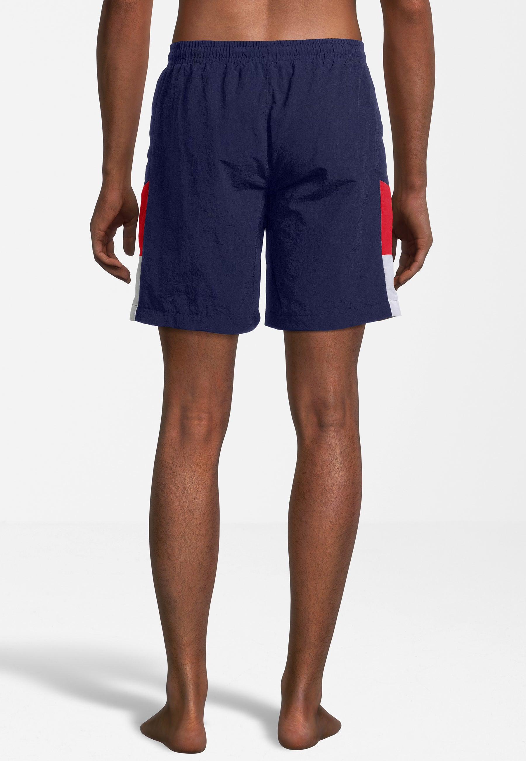 Sciacca Swim Shorts in Medieval Blue-True Red-Bright White Swim Shorts Fila   