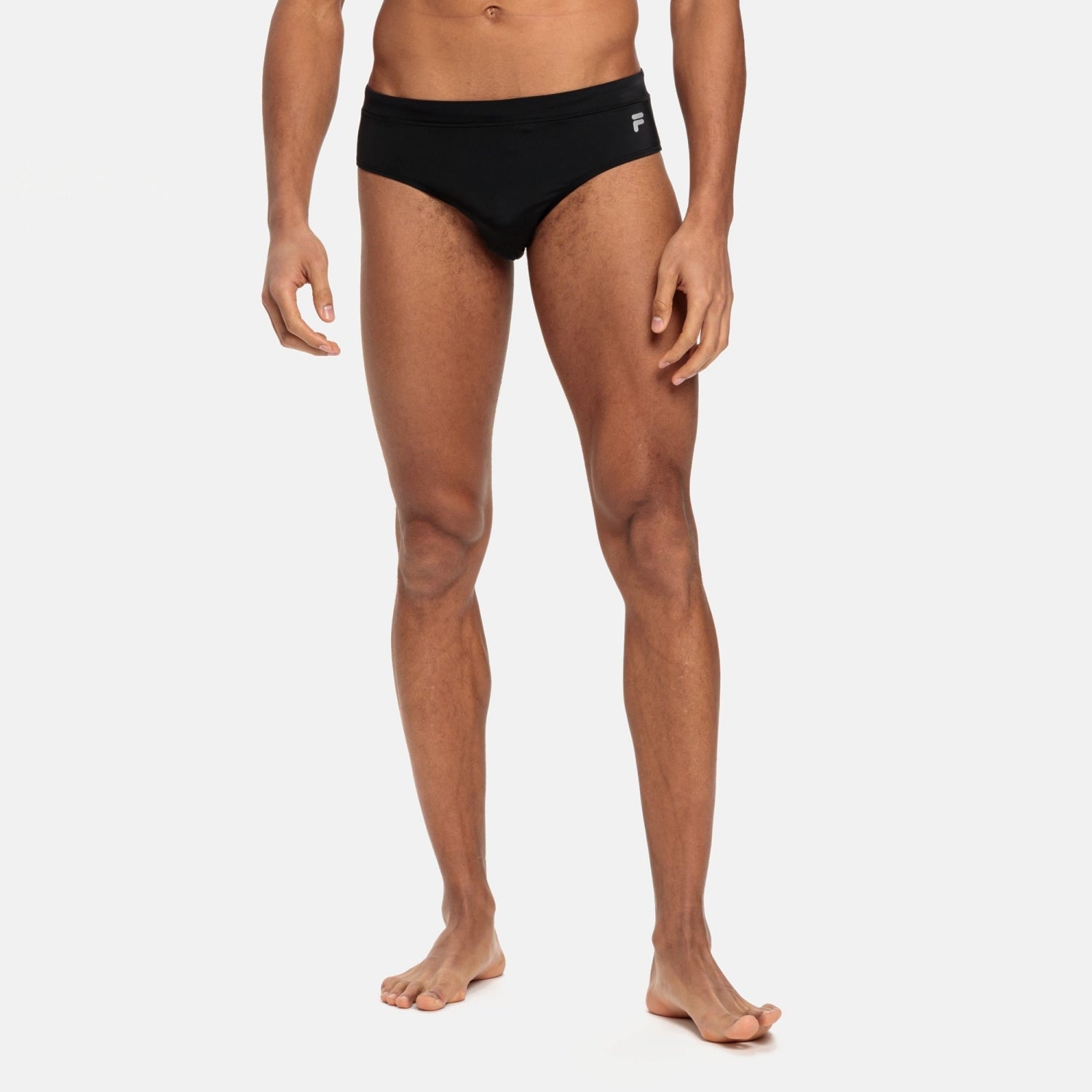 Santos Swim Briefs in Black Swim Trunks Fila   