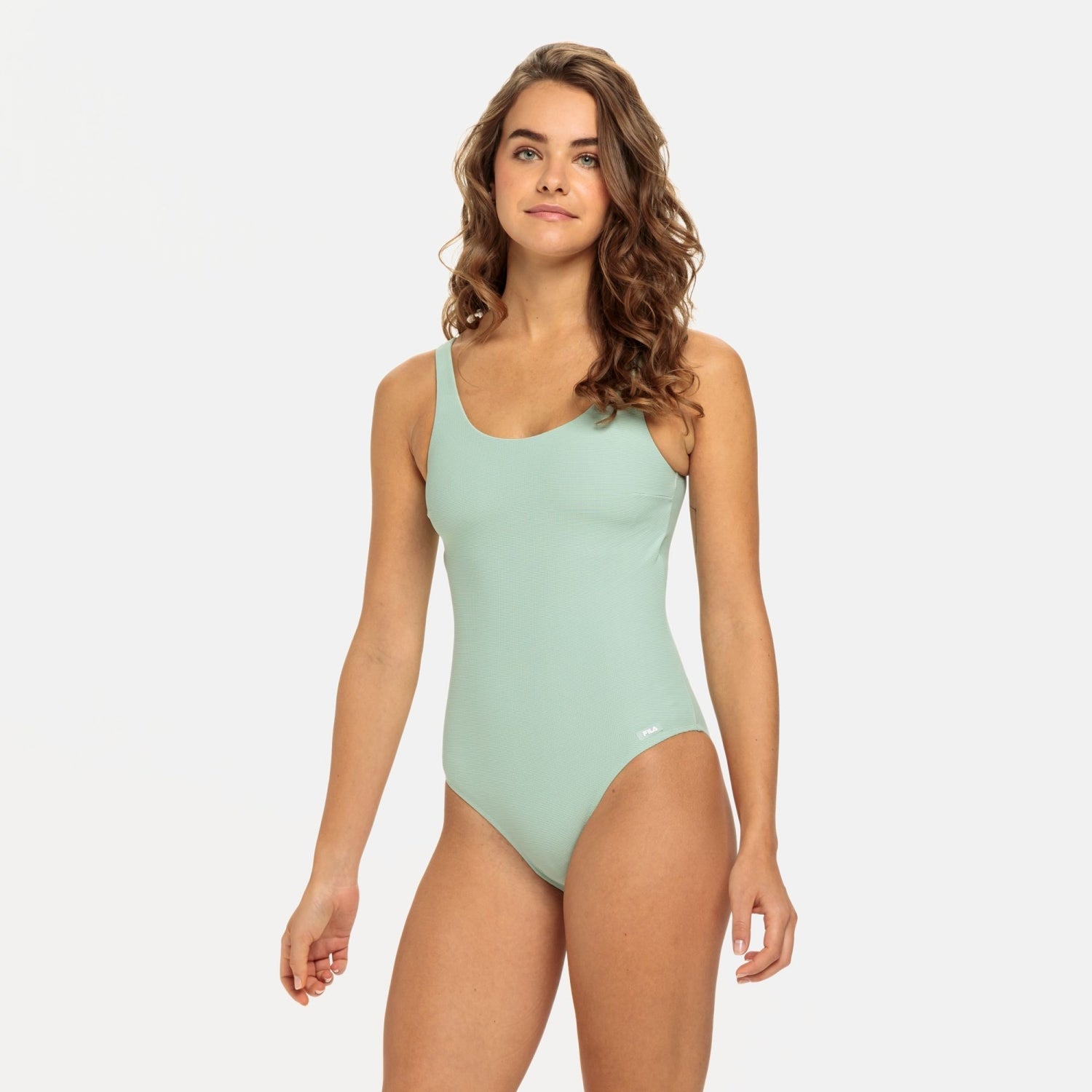 Sucre Swimsuit in Silt Green Swimsuits Fila   