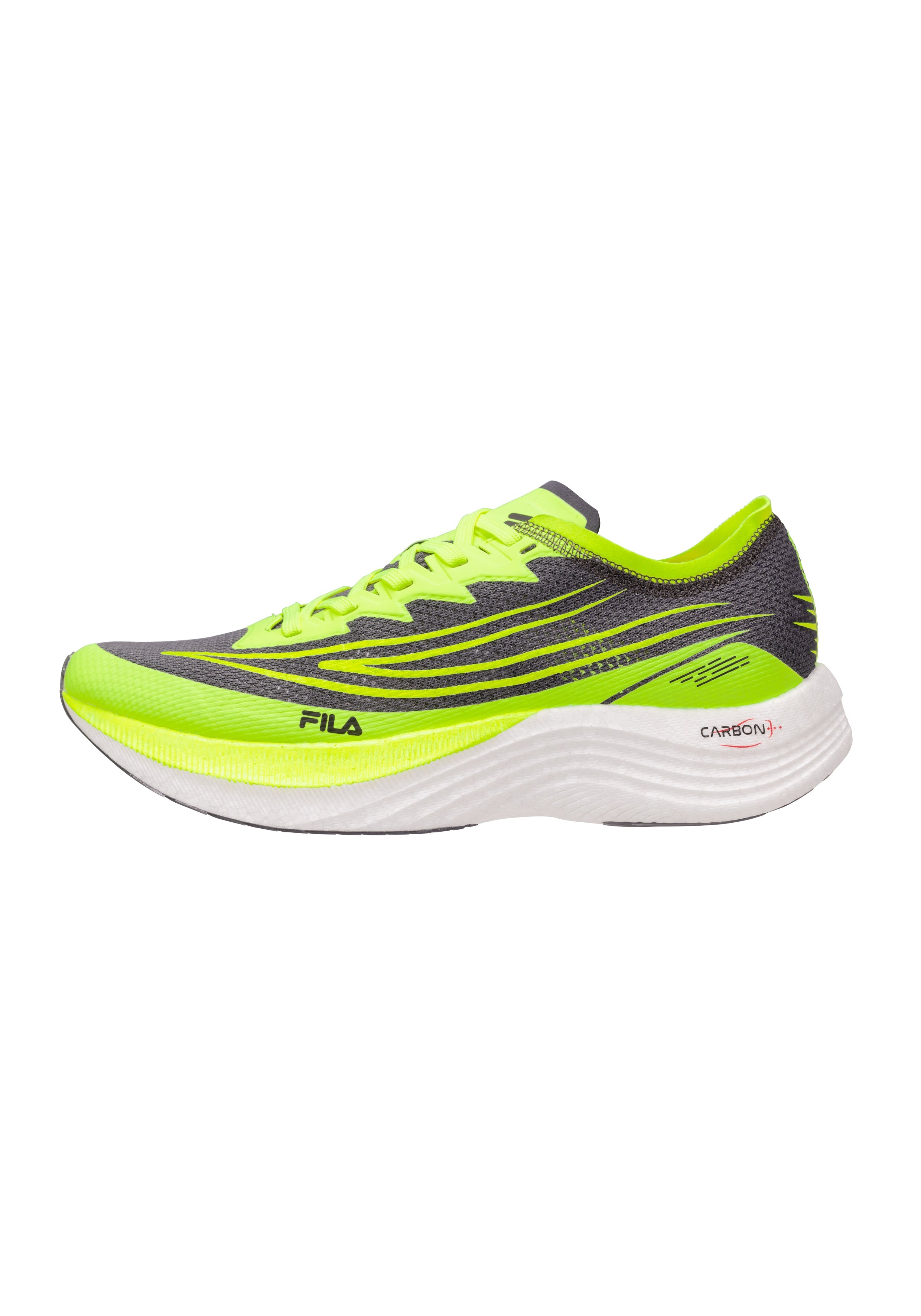 Astatine in Safety Yellow-Castlerock Running Shoes Fila   