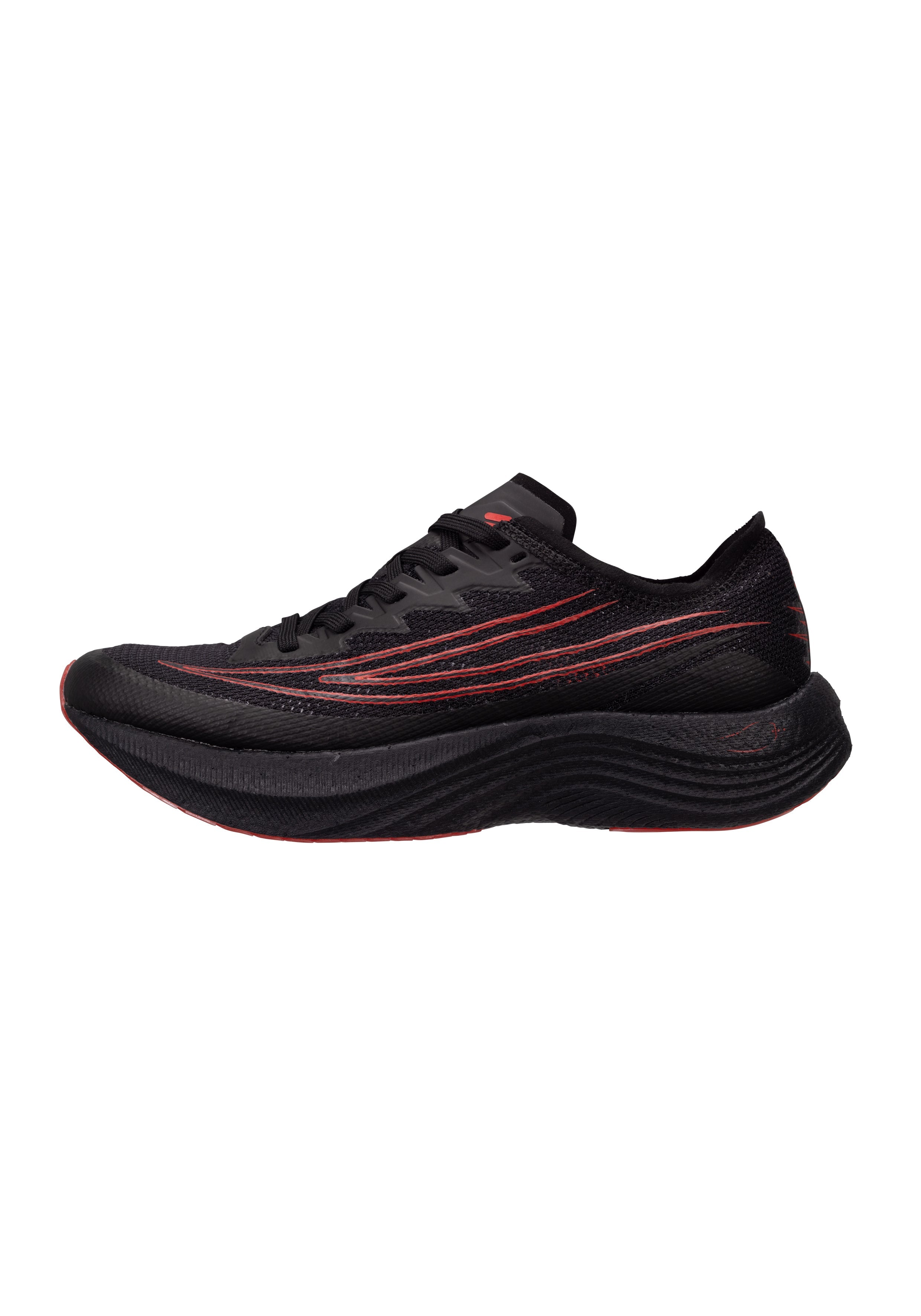 Astatine in Black-Phantom running shoes Fila   