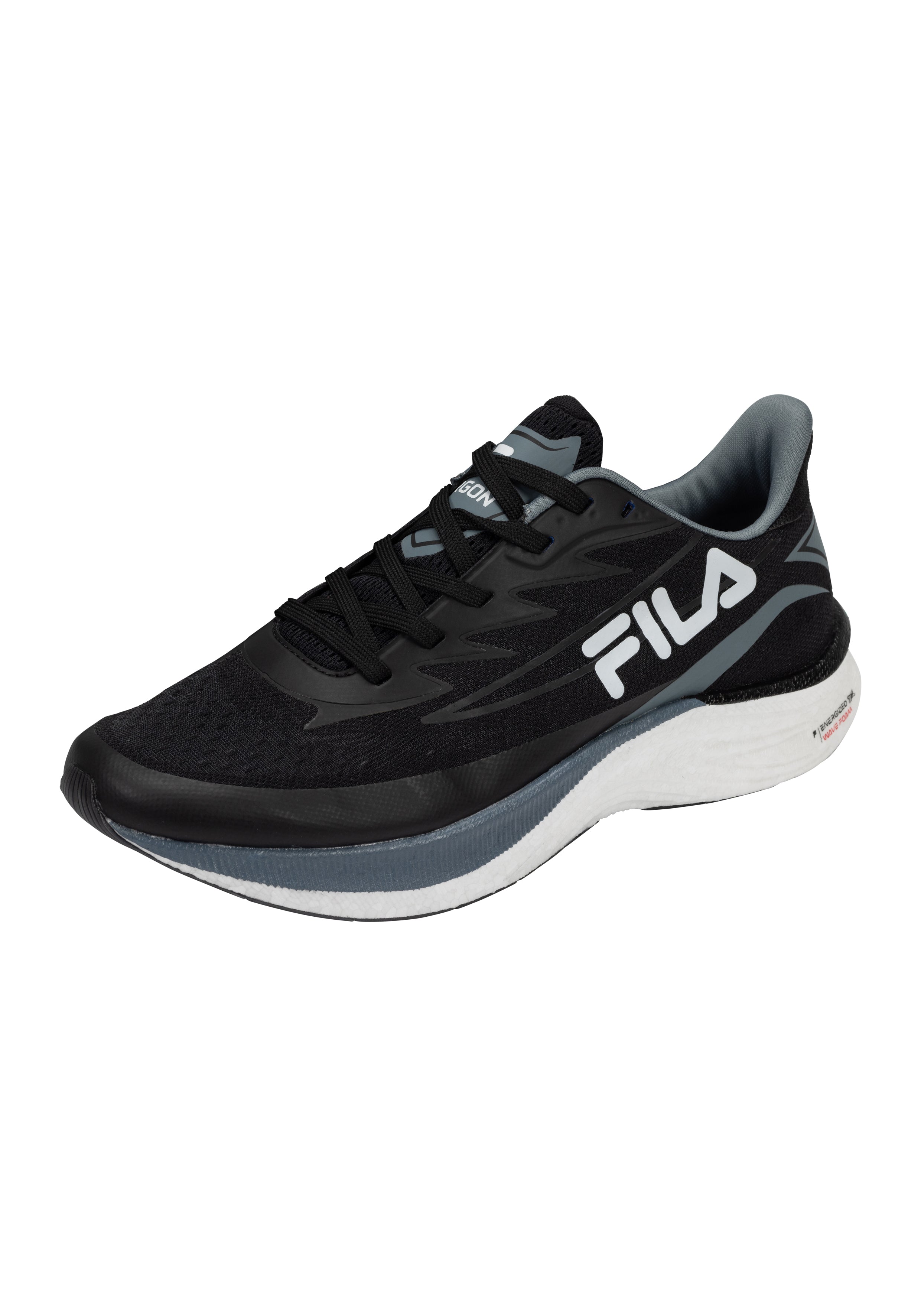 Argon in Black-Phantom running shoes Fila   