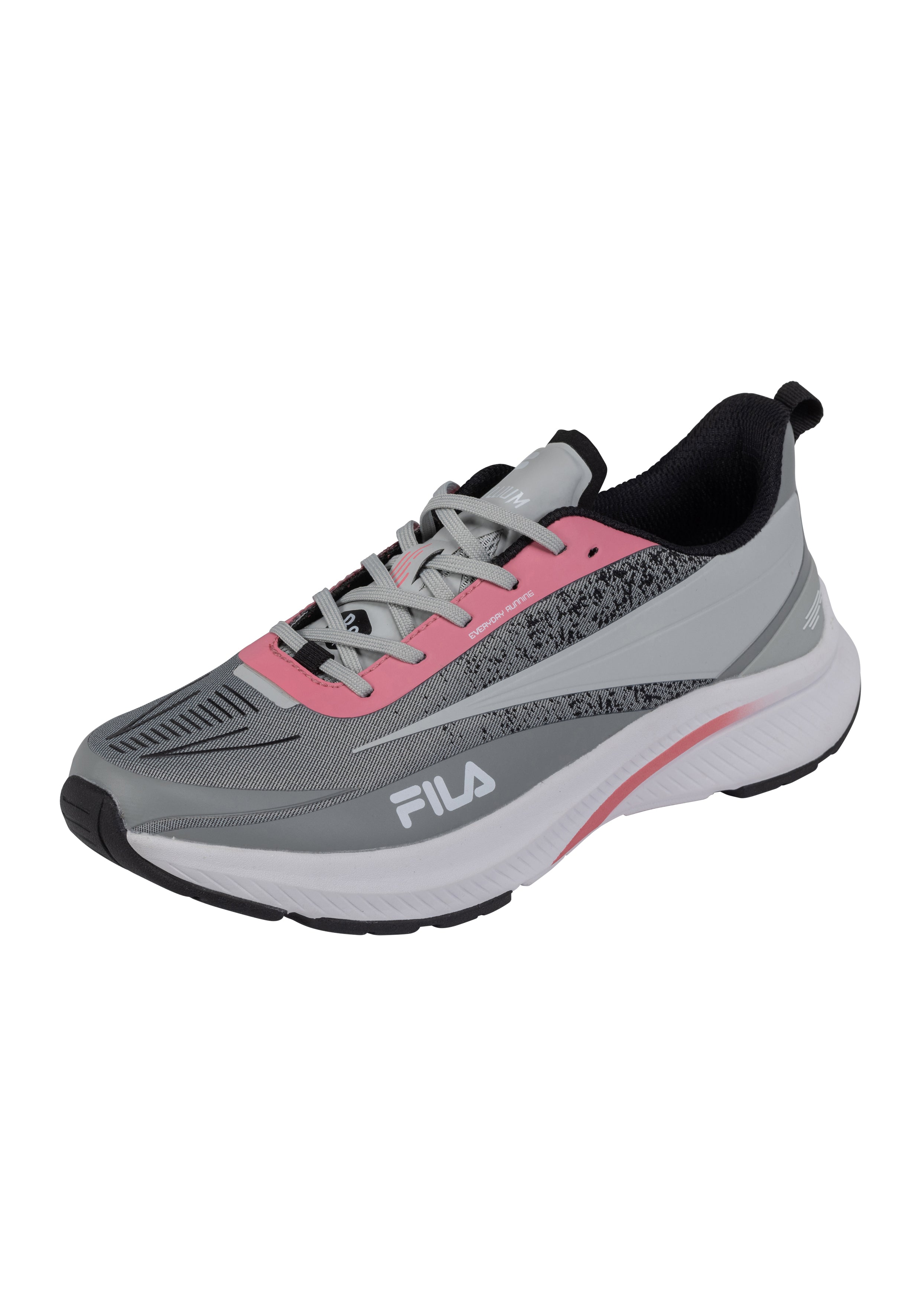 Beryllium Wmn in Gray Violet-Geranium Pink Running Shoes Fila   