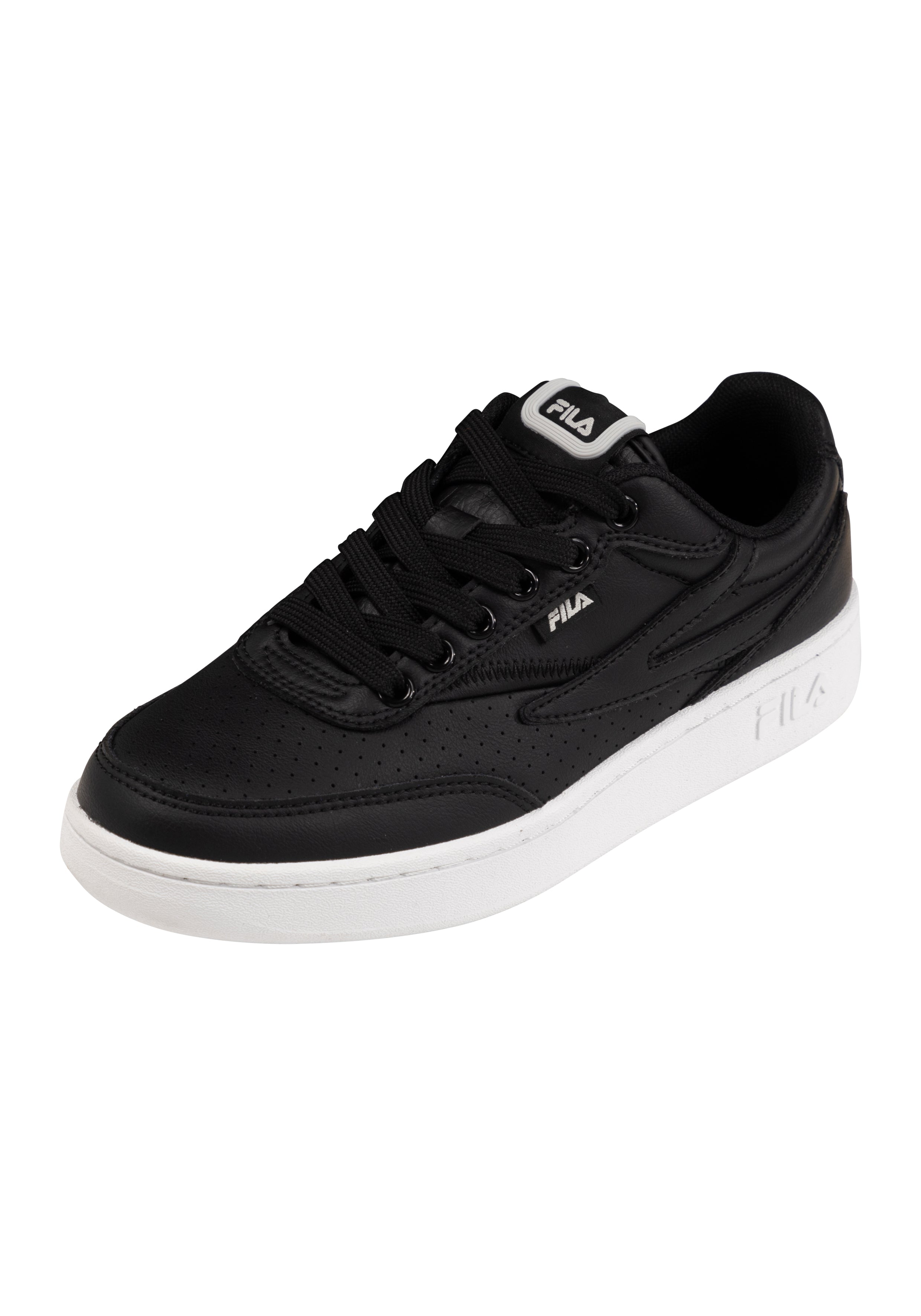 Sevaro Wmn in Black Sneakers Fila   