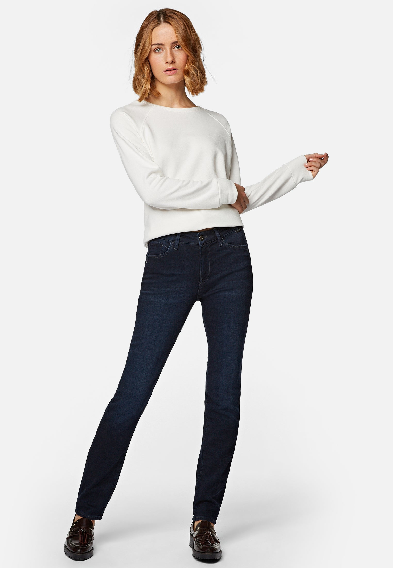 Sophie in Ink Uptown Sporty Jeans Mavi   